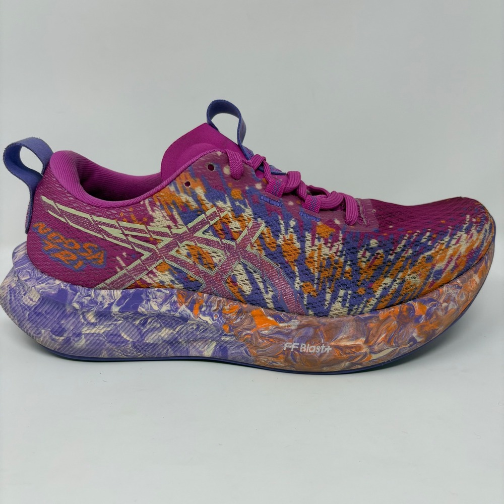 ASICS Noosa Tri 16 Womens Size 8 Purple Multicolor Running Shoes (1012B675)